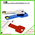 Различные цвета пользовательских металлических ключей формы USB